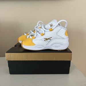 BRAND NEW TODDLER SHOES - Allen Iverson Reebok - 6t